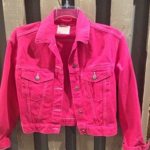 ASOS Pink Denim Jacket